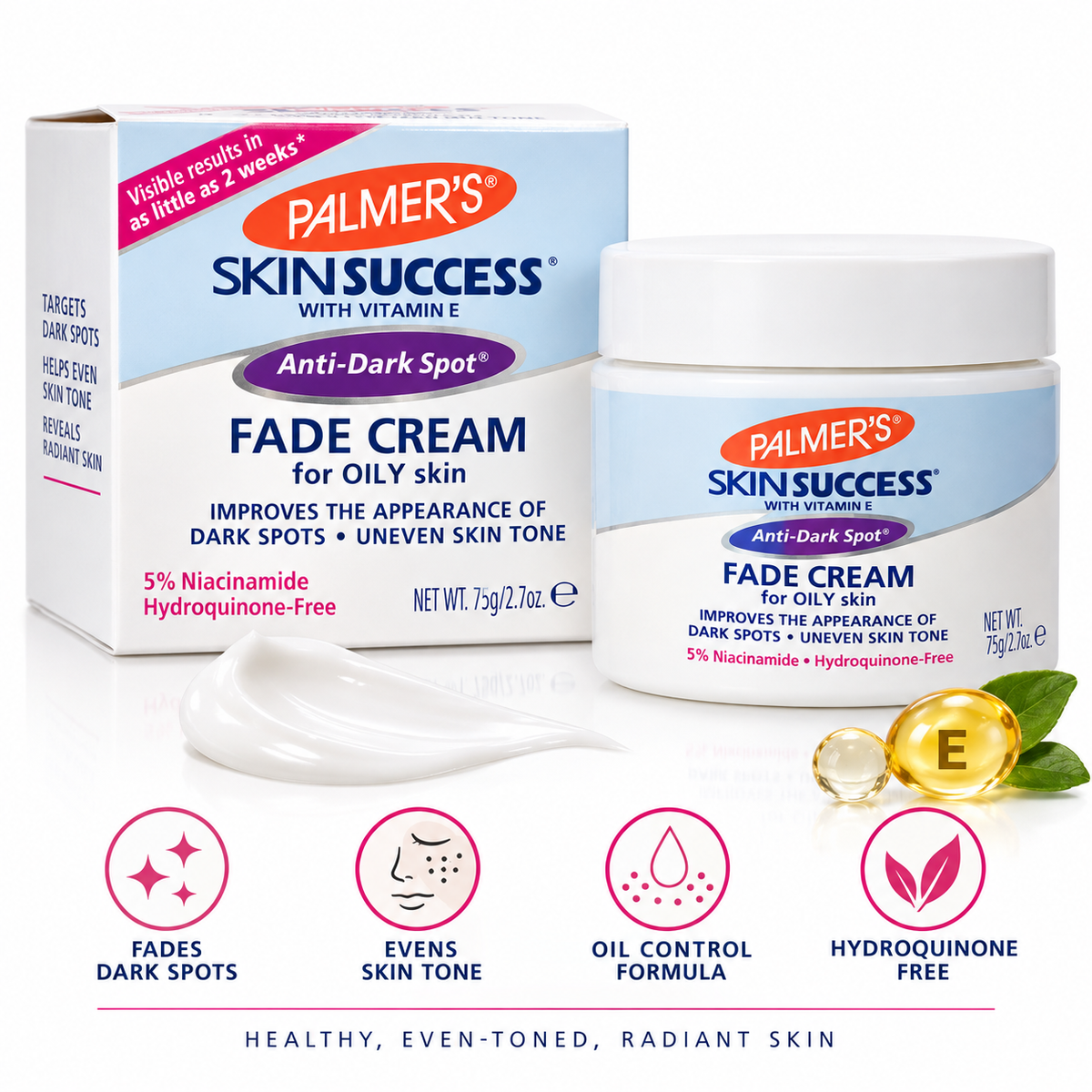 Palmer’s Skin Success Anti-Dark Spot Fade Cream for Oily Skin 75g – 5% Niacinamide