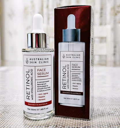 Retinol with Hyaluronic Acid Face Serum