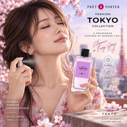 Pret à Porter TOKYO | Eau de Parfum  for Woman | 100 ml