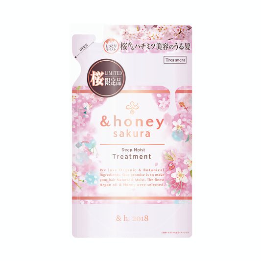 &Honey Deep Moist Sakura Treatment Refill