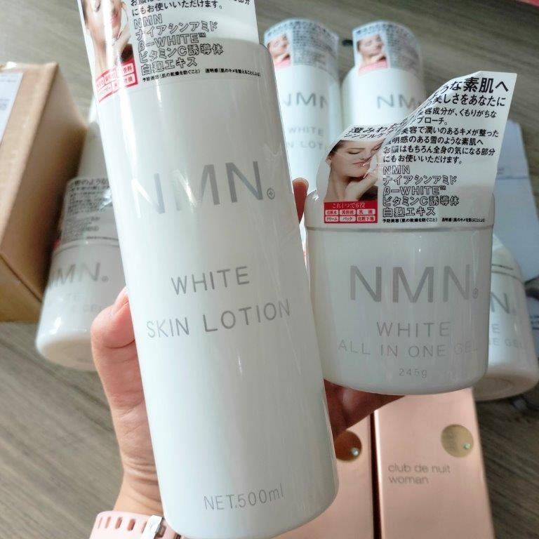 NMN White Skin Face & Body Lotion Toner Serum 500ML