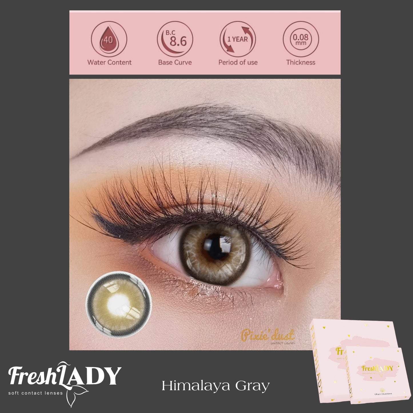 Freshlady Himalaya Grey