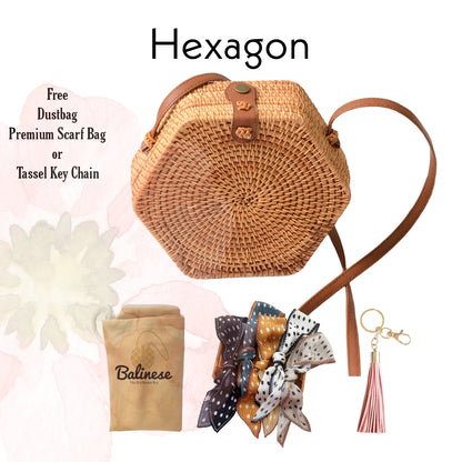 Balinese Rattan Bag